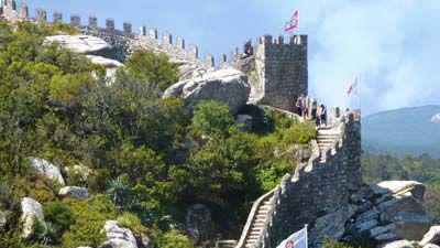 Sintra's Town Centre & the Moorish Castle