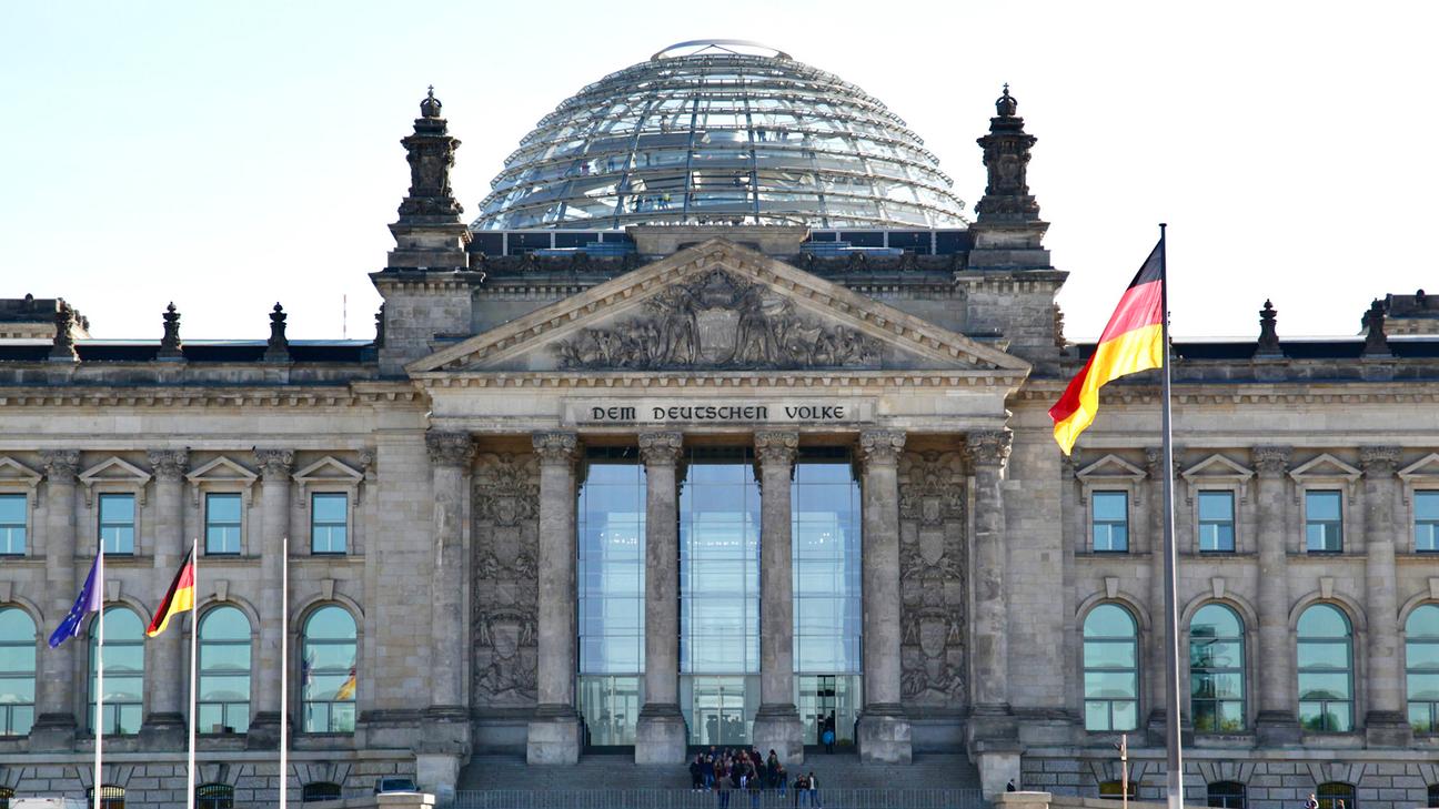 A photo of The Reichstag