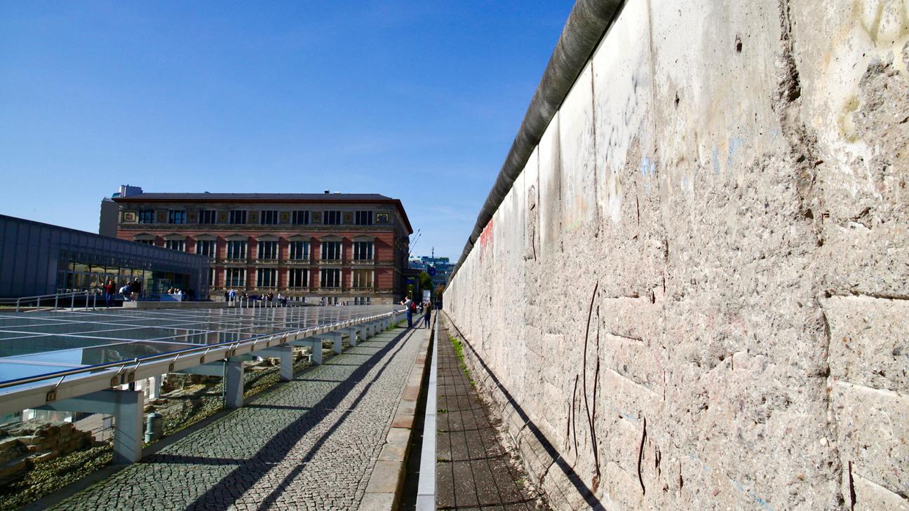 A photo of The Berlin Wall