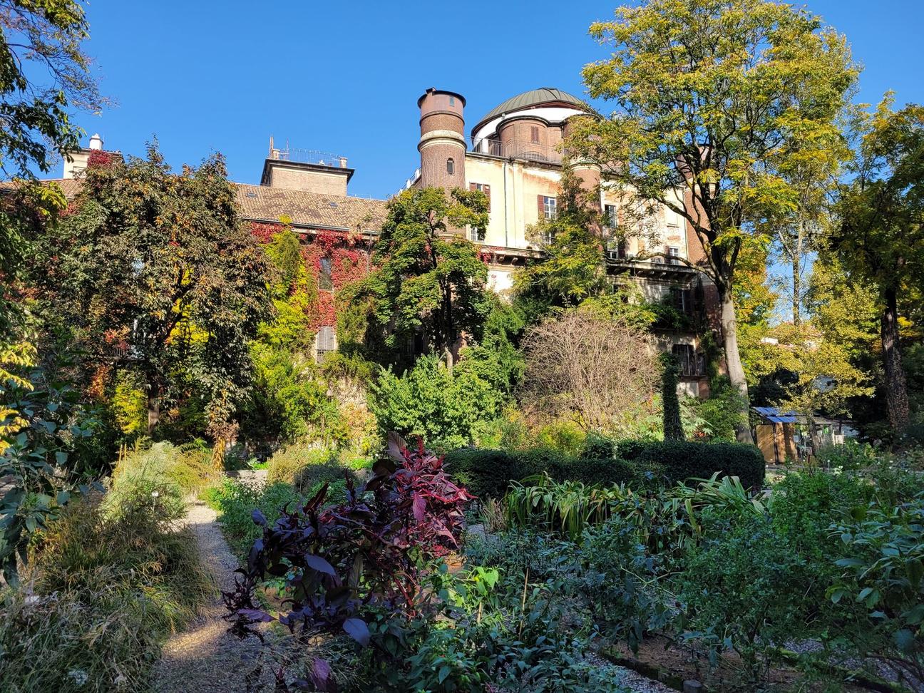 A photo of Brera Botanical Garden