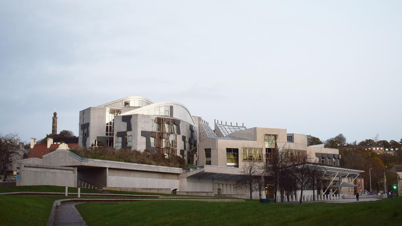 A photo of Scottish Parliament Building