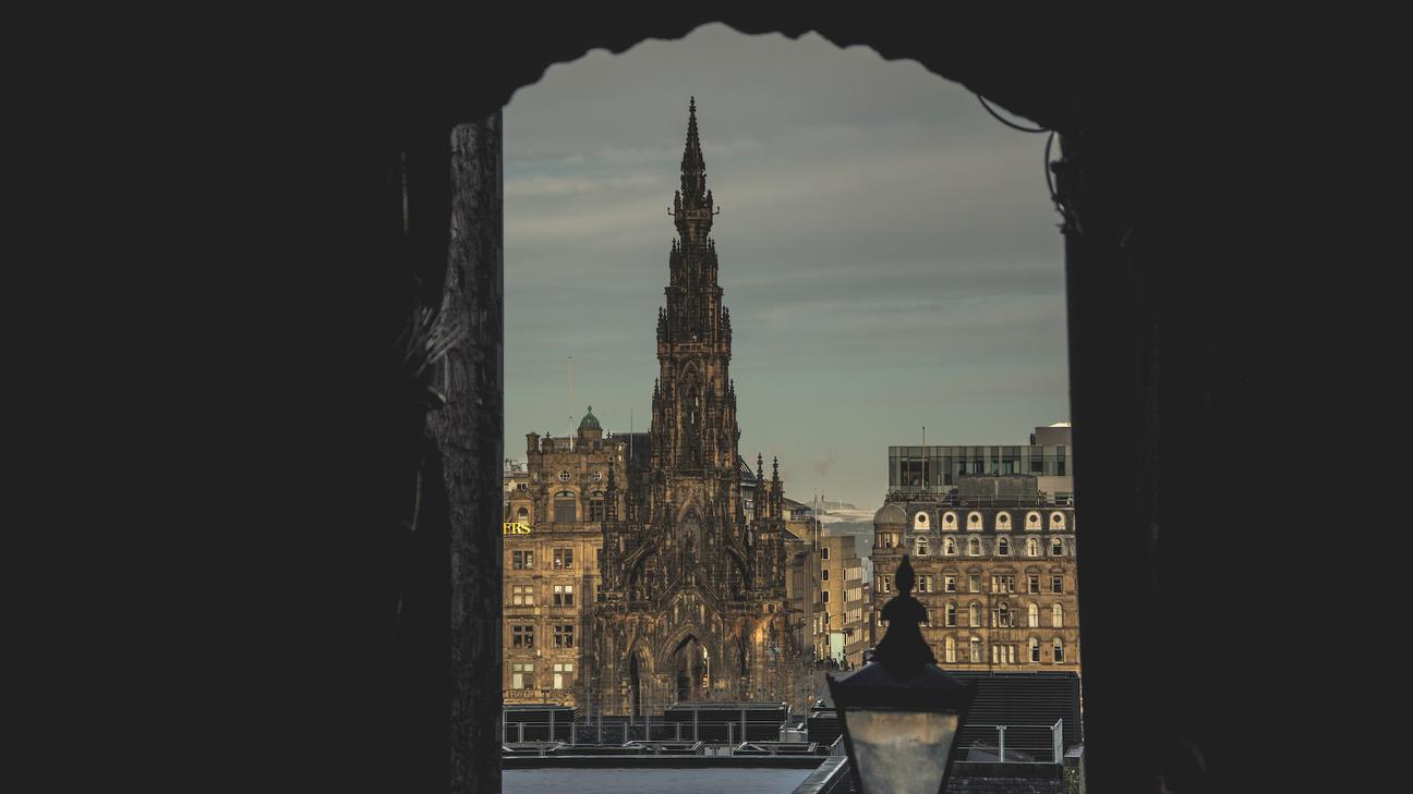 A photo of The Scott Monument