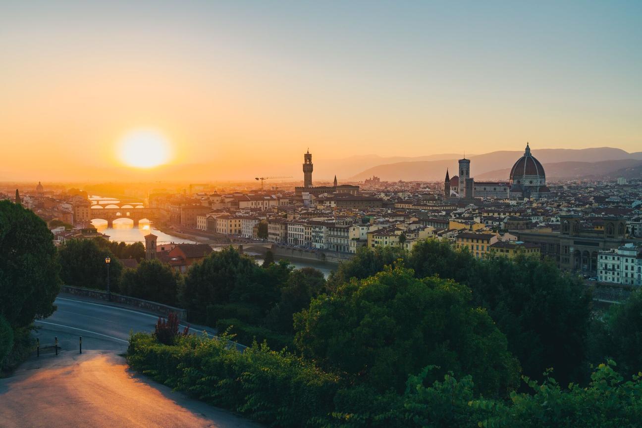 A photo of Piazzale Michelangelo