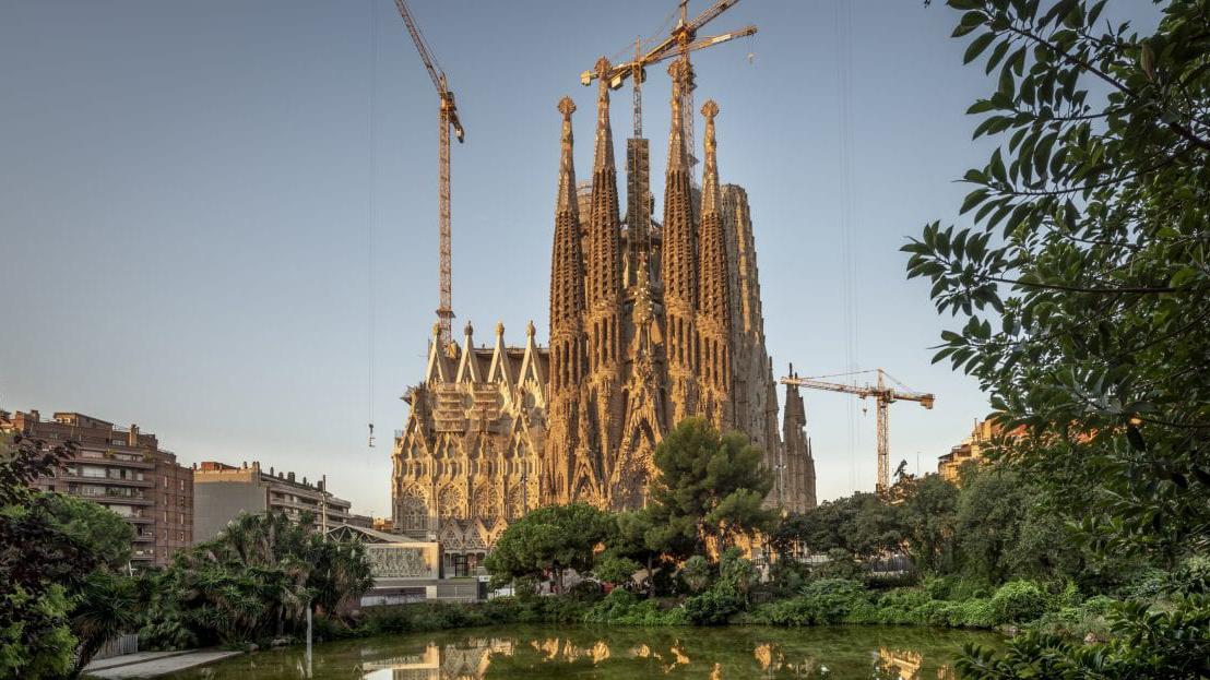 A photo of Plaça Gaudí