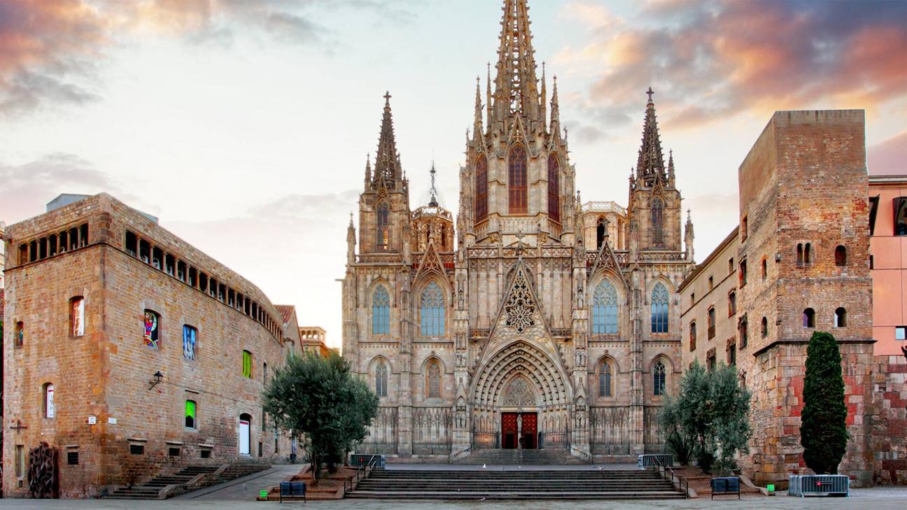 A photo of Barcelona's Cathedral