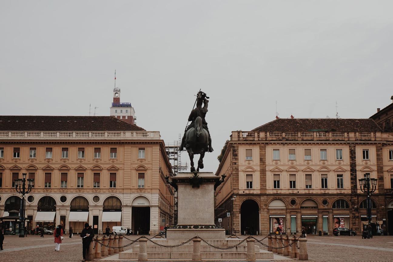 A photo of Piazza San Carlo