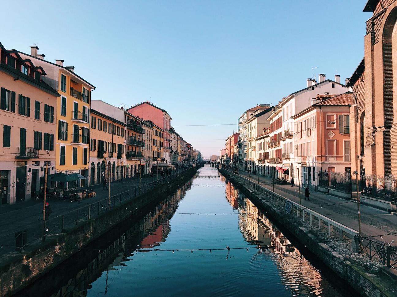 A photo of Navigli Canals