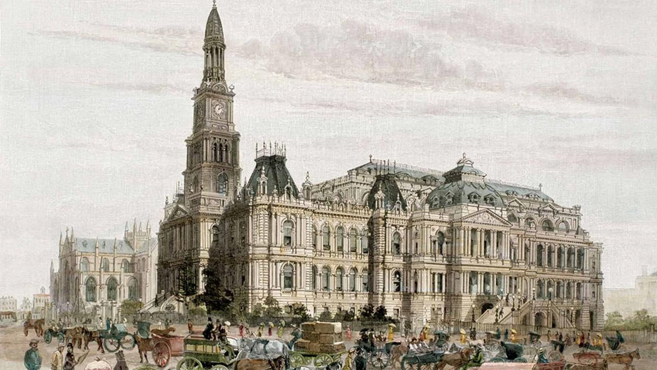 Introduction at Town hall: the grand sandstone structures of Sydney's centre