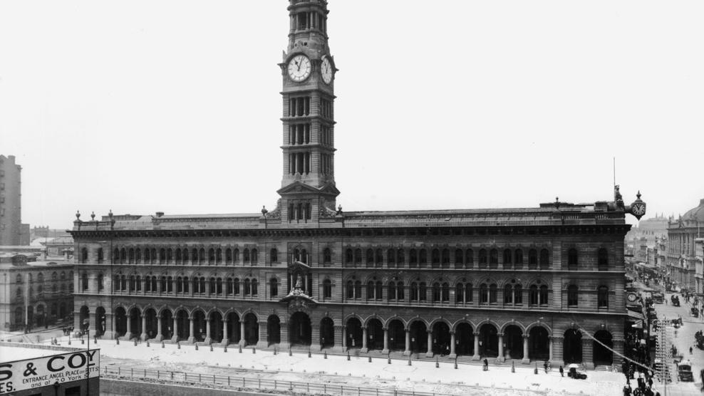 The mighty General Post Office of Sydney at Martin Place