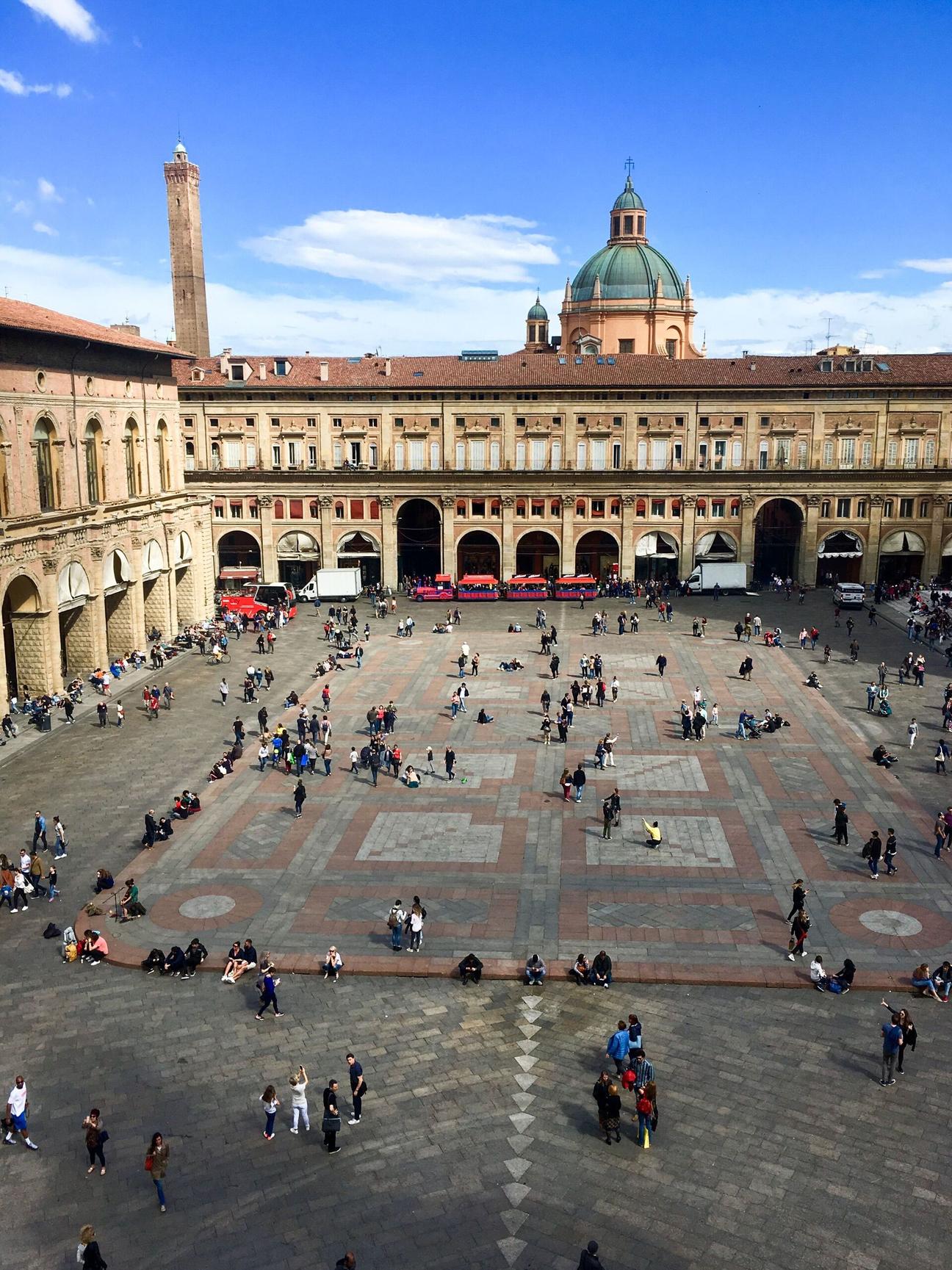 A photo of Piazza Maggiore