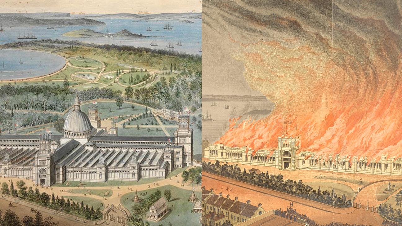The Garden Palace fire disaster of 1882