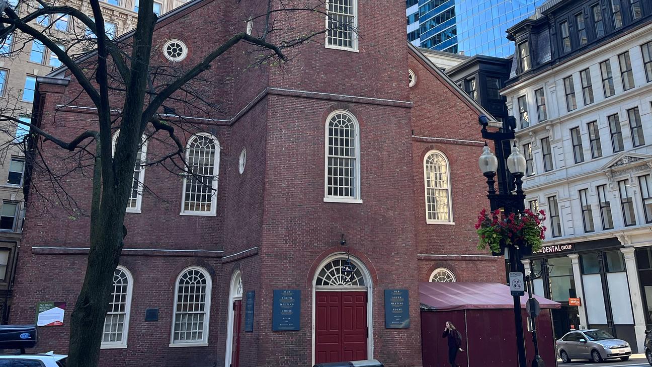 A photo of Old South Meeting House