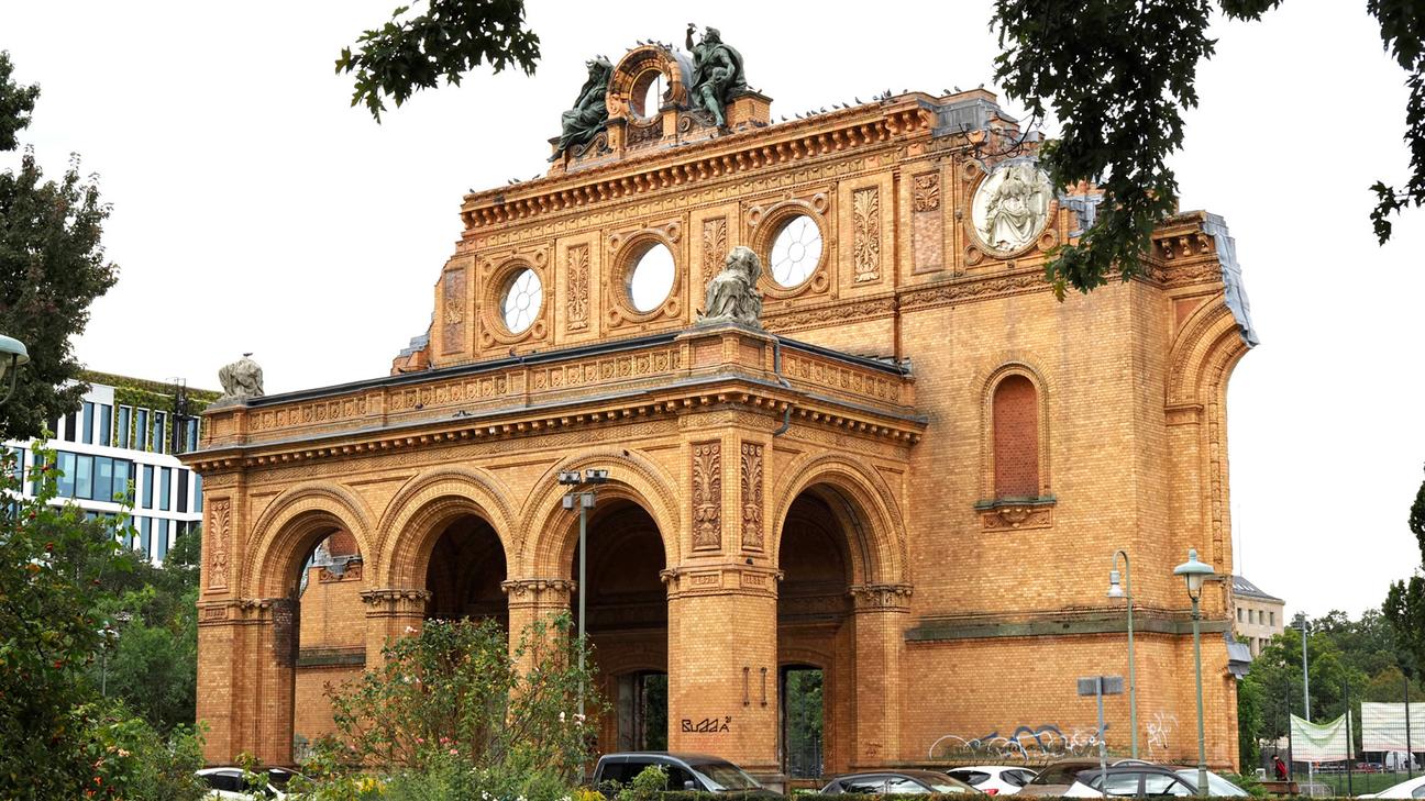 A photo of The Ruins of Anhalter Bahnhof