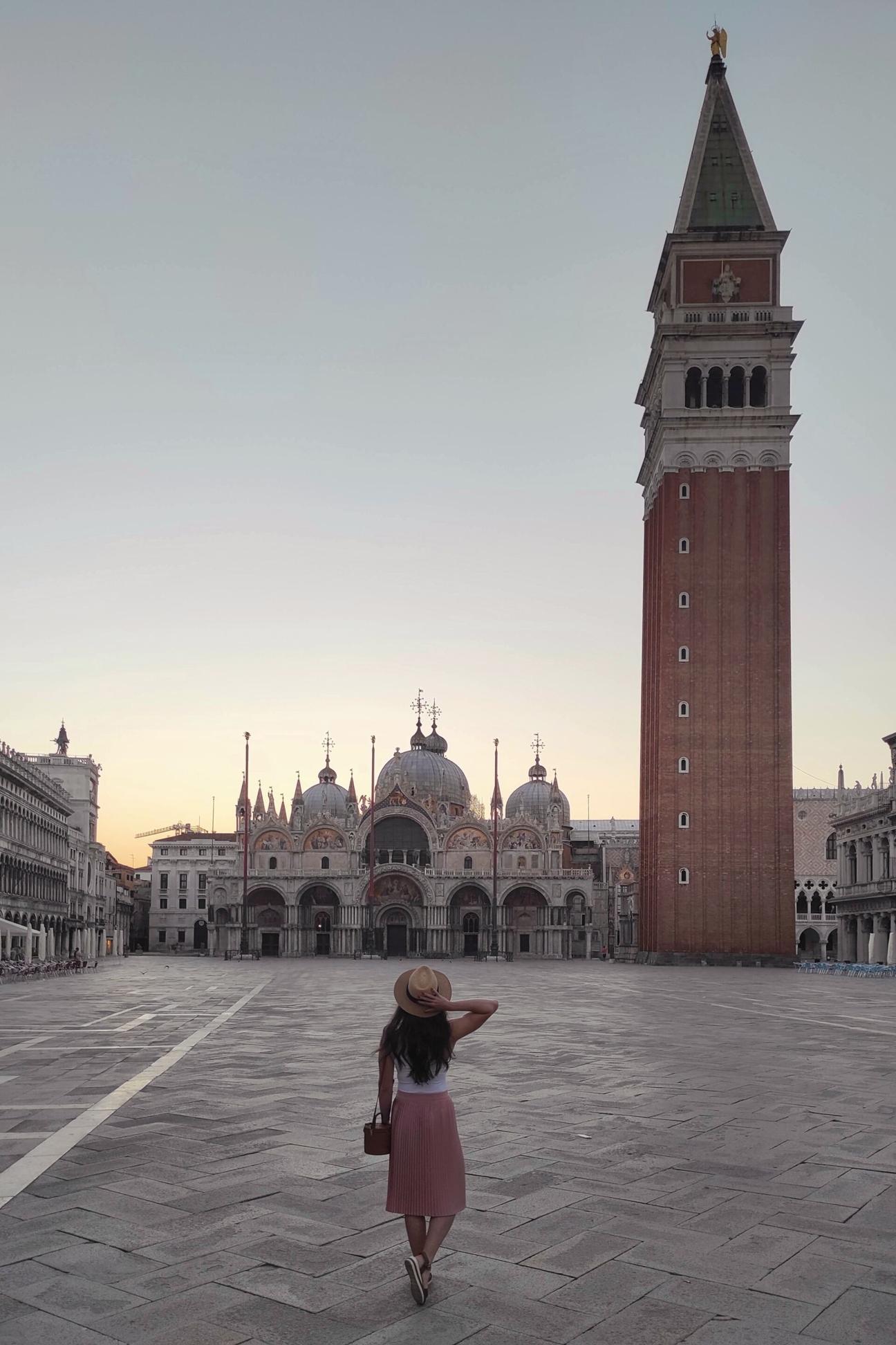 A photo of St Mark's Square (Piazza S. Marco)