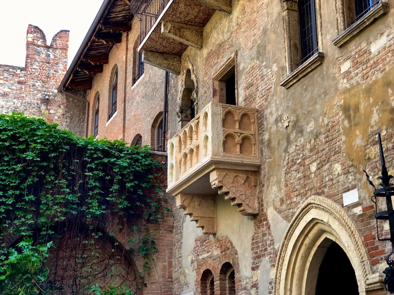 A photo of Juliet's House & Balcony